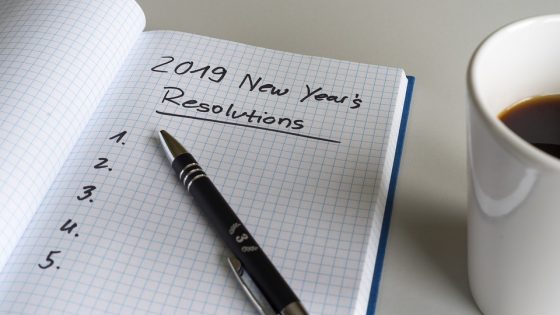 bonne résolution 2019